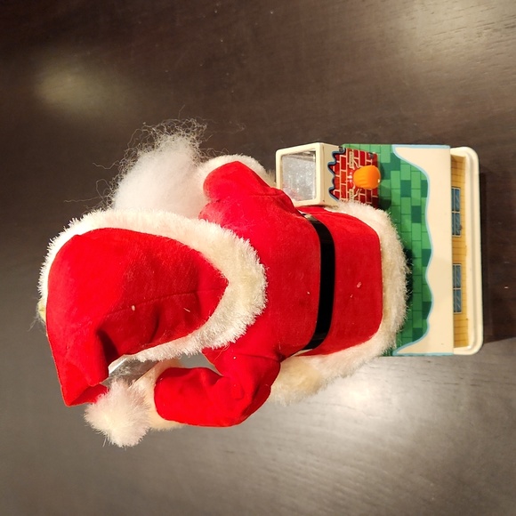 1960 Deluxe Animated Battery & Coin Operated Santa Bank. In the box - Picture 4 of 17